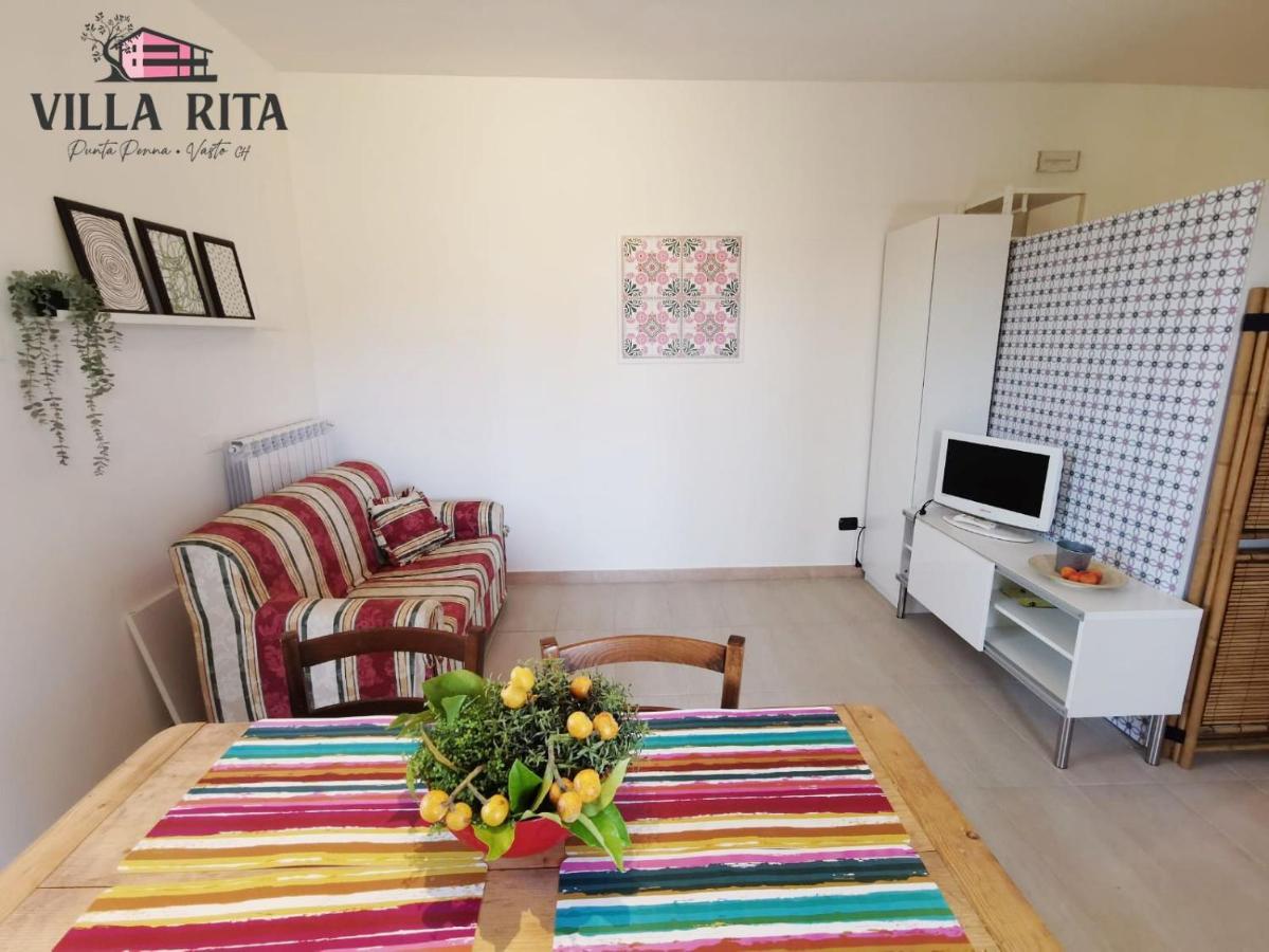 Villa Rita - Casa Vista Mare - Vasto Punta Penna ภายนอก รูปภาพ